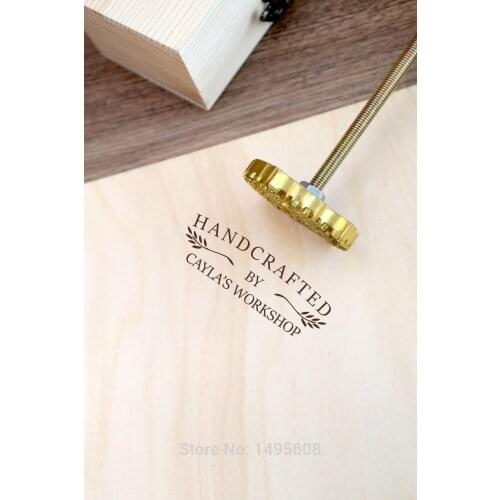 Customized Electric Branding Brass logo stamp mold Stamping Personalized Leather Hot Brass embossing Iron wedding DIY Mold stamp