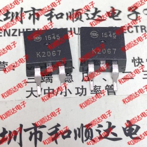 10pcs/lot K2067 2SK2067 New stock TO-263 500V 5A