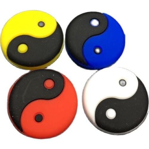 2 pc TAIJI Silicone Tennis Damper Shock Absorber to Reduce Tenis Racquet Vibration Dampeners