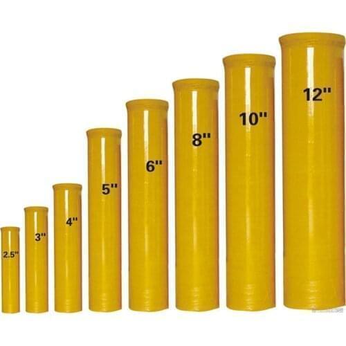 2.5’’ 3’’ 4’’ Mortar Tube for Shooting Firework Wedding Party Cold Fire display shell pyrotechnic glass fiber system salute bomb