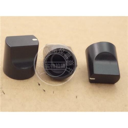 3pcs Plastic Knob Cap for D Shaped handle Half - axis potentiometer / W14.5MM * 15.5MM 180 Degree