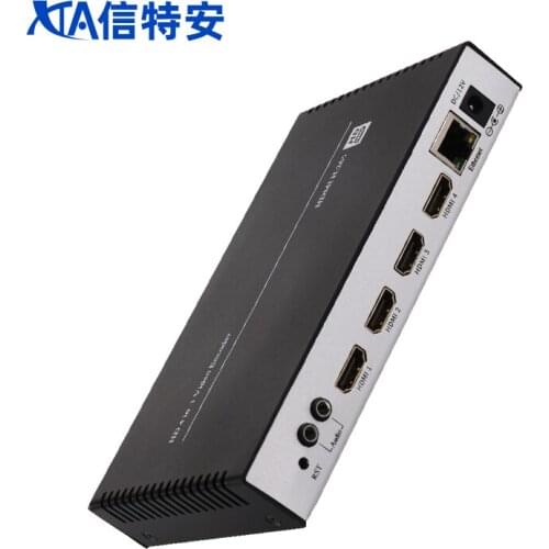 4-channel HDMI high-definition audio and video encoder H265 webcast push streaming equipment