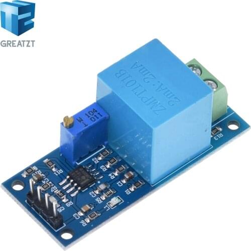 GREATZT Active Single Phase Voltage Transformer Module AC Output Voltage Sensor for Arduino Mega ZMPT101B 2mA