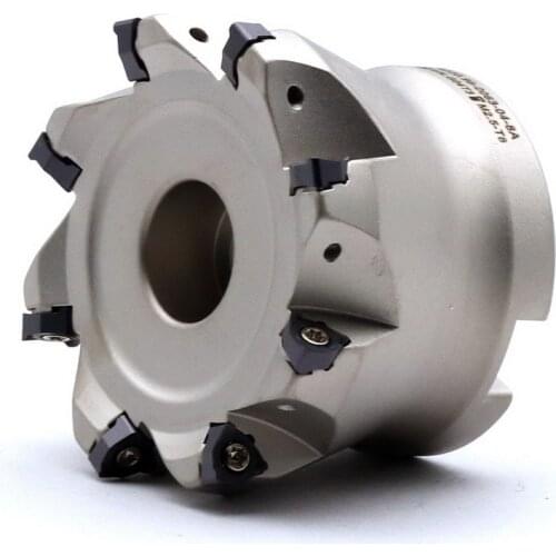 Aluminum High - speed Cutterhead End Mill Cutter Disc Double Hex Blade And Double Sided Quad Blade