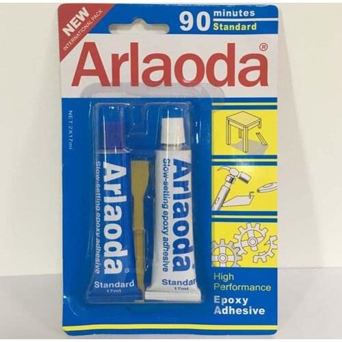 Araldite 2pcs/set 5 Minutes Stationery Liquid Ceramics Glues Metal Waterproof AB Glue AB Epoxy