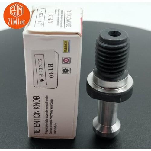 BT40 45 degree high precision machining center rod BT40 tool holder Latin Pull Stud Retention Knob CNC milling attachment