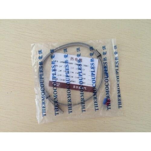 1pc 1m/2m K Type M6 Thermocouple Probe Sensor For Temperature Controller