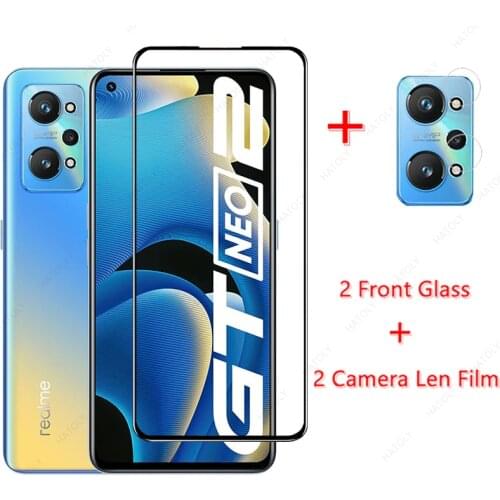 For Realme GT Neo2 Glass for Realme GT Neo2 Master Narzo 30 30A 7 8 Pro 4G 5G C25s C25 C21 Tempered Glass Screen Protector Film