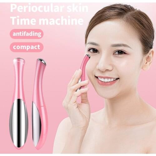 Electric Eye Beauty Instrument Remove Dark Circles Puffiness Ion Massager Pen Vibration Massage Care Tool
