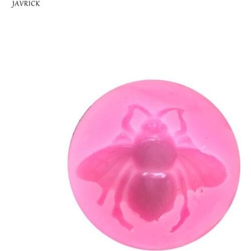 Bee Shaped Nail Art Pendant Silicone Mold Resin Molds Jewelry Making Craft Tools