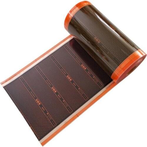 Far infrared carbon heating Heating Film Graphene PTC Underfloor Heating Film Self Regulating Electric Warm Floor Heating System