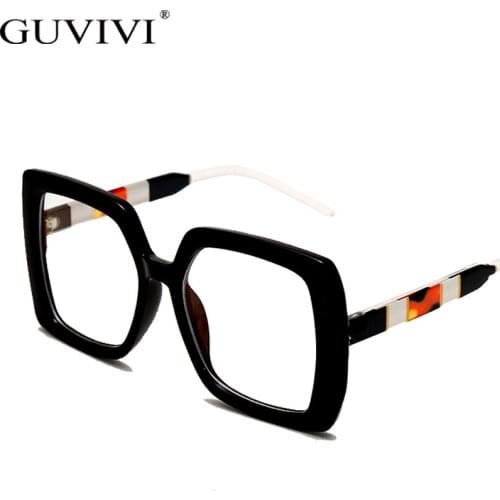 Square Optical Glasses Frames Women Men Oversized Fashion Spectacles Frames Glasses Brand Designer Eyeglasses Eyewear UV400