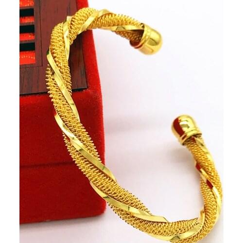 Copper plated Cuff women Punk Bangle Bracelet Wholesale