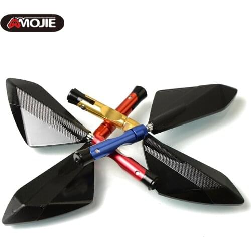 Motorcycle CNC Aluminum Rear View Rearview Mirrors Side Mirror For YAMAHA For Honda For Ducati For Kawasaki Z750 Z900 Z800 Z1000