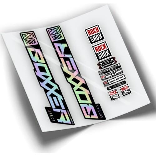 STICKERS FORK BICYCLE ROCKSHOX BOXXER SELECT 2021 WP380