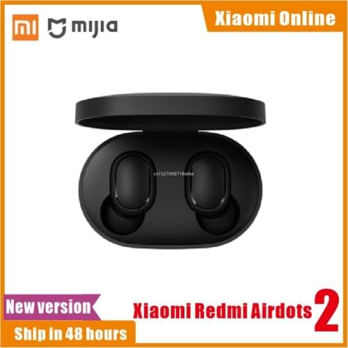 Xiaomi Redmi AirDots 2 Wireless Bluetooth 5.0 Charging Earphone In-Ear Stereo Bass Headset True Wireless Earbuds Smart Earphones