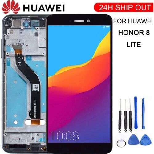 New Display For Honor 8 Lite PRA-TL10 LCD Display Touch Screen Replacement For Huawei P 8/P9 Lite 2017 PRA-LA1/LX2 LCD Screen