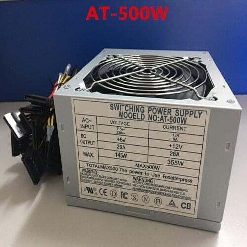 Original New CD Copying Machine PSU For Wytron One Drag 11 500W Switching Power Supply AT-500W