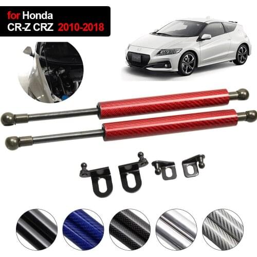 For Honda CR-Z CRZ 2010-2018 Front Hood Bonnet Modify Carbon Fiber Gas Struts Shock Damper Lift Supports Absorber