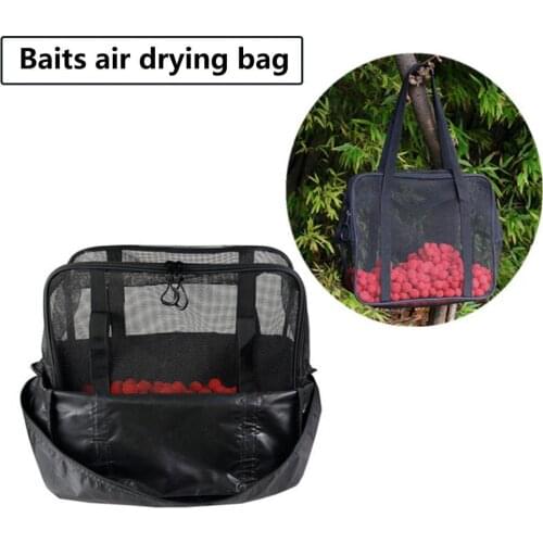 Portable PVC Fishing Bait Bag Large Capacity Waterproof Bait Dried Bag Outdoor Fishing Bait Pouch Handbags Waist Bag