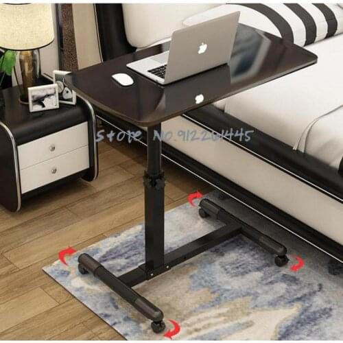 Foldable Bedside Table Movable Lifting Laptop Table Sofa Lazy Bed Office Desk Small Table