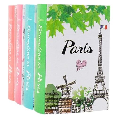 240pcs/pack Paris Tower Six Fold Notepad Book Random Cute kawaii Memo Sticker Study Office Supplies Index Sticky Notes Girl Gift