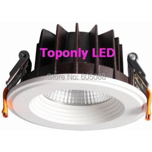 IVAR 5" Round 15w Epistar COB led Downlight Ceiling Recessed Retrofit LED Spot Lamps CRI>80 AC100-240V CE&ROHS Hot Selling