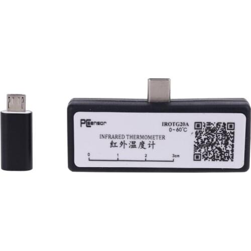 Mobile Phone Infrared Thermometer Thermal Porbe Support Pictures Recording For Type-C OTG with APP G8TB