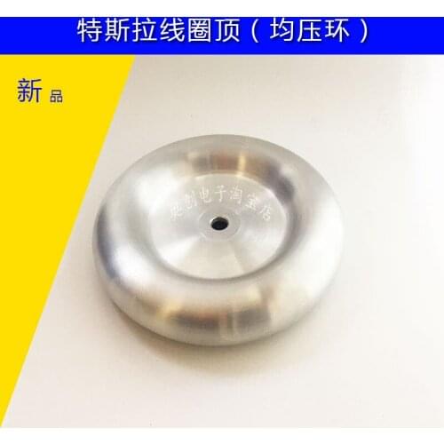 Tesla Coil Top Pressure Equalizing Ring Air Distribution Capacitor Aluminum Plate Tesla Coil Top Pie