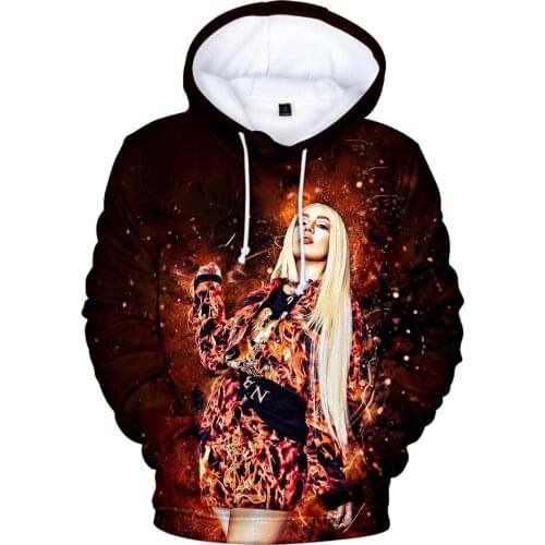 Personality New Ava Max Hoodies Sweatshirts Women Men Pullovers Full Sleeve length Casual Clothing Style Oversized Ava Max Hoody