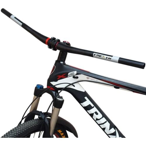FMFXTR 31.8mm*780mm Bike Riser Handlebar Al alloy MTB Road Mountain Bicycle Downhill Rushing Slope Swallow-shaped Bar Dull Polis
