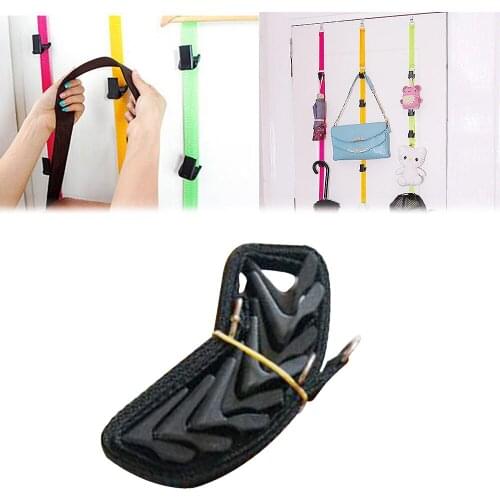 Baseball Cap Rack Hat Holder Home Organizer Storage Door Closet Hanger Double Nylon Ball Cap Holder Rack 2020 New 3