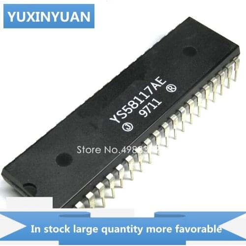YUXINYUAN 10PCS/LOT YS58117AE YS58117A YS58117 YS 58117AE DIP40 in stock in stock