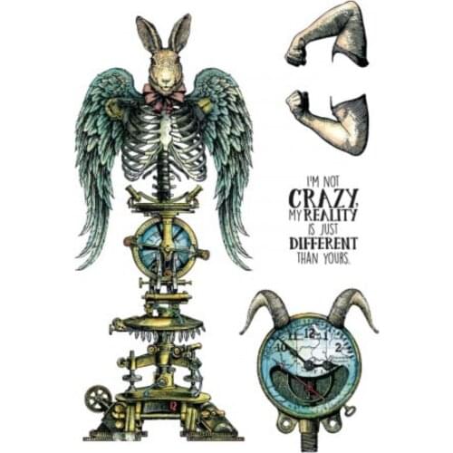 11x16 animal Transparent Clear Rubber Stamp Sheet Cling Scrapbooking Photo Album PaperCard DIY Craft