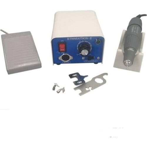 65W Marathon Escort-3 pro control box 35000RPM H37L1 Micromotor Handpiece Strong 210 Electric Manicure Drills Nail Art Tool