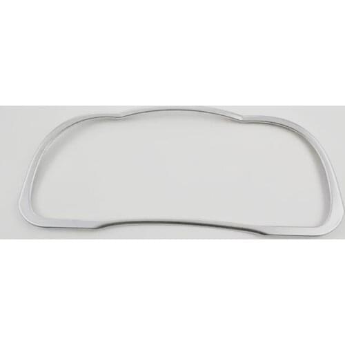 Bbincar Dashboard ABS Chrome Instrument Panel Box Trim Cover Bezel Interior Accessories For 2014 2015 Toyota Highlander Kluger