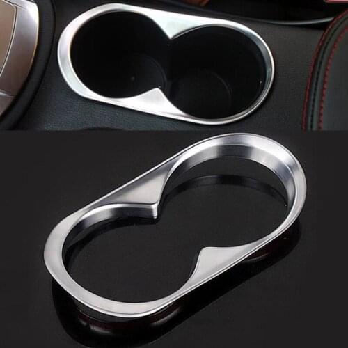 For Mazda CX-5 CX5 2012 2013 2014 ABS Matte Water Cup Drink Holder Panel Cover Trim Car Accessories Styling 1 pieces