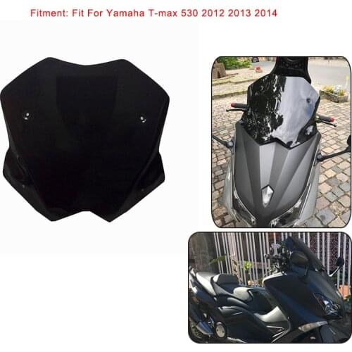 For Yamaha T-MAX T MAX TMAX 530 2012 2013 2014 Scooter Windscreen Windshield Deflectors For Yamaha T max 530 2012-2014