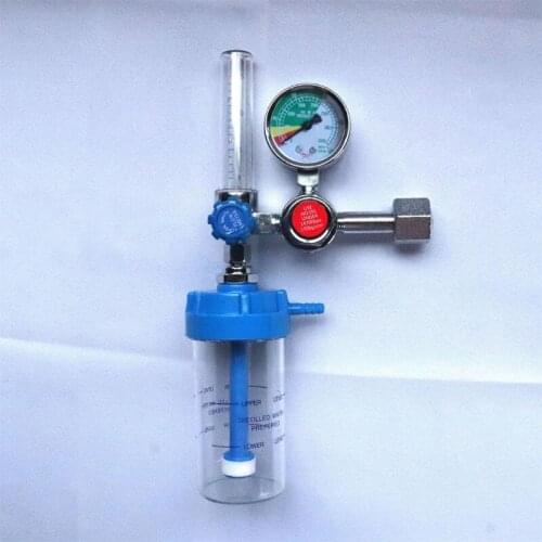 Oxygen Inhaler Professional Buoylator Meter Pressure Reducing Valve Regulator G5/8 Bsphypoxic Patients Useful