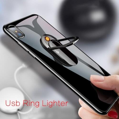 Creative USB cigarette lighter can do mobile phone bracket Charging lighter multi-function cigarettes accessories Gift Exquisite