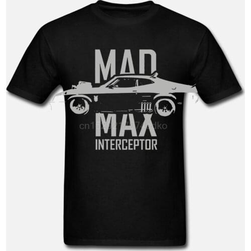 New Mad Max Interceptor Max Army Muscel Car Funny Graphic Black shirt size S-2XL(1)