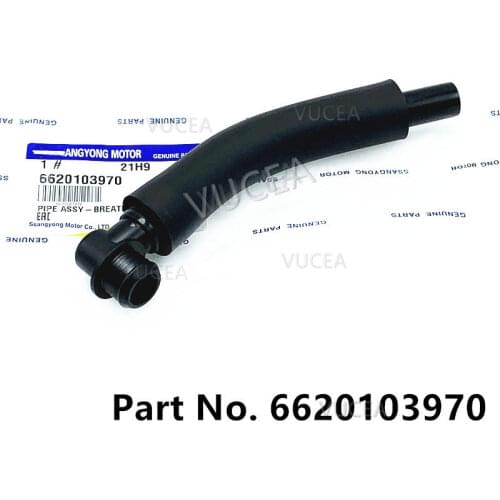 OEM 662L 2.9TD Turbo Breather Pipe ASSY For Ssangyong Rexton 2002 2003 2004 2005 # 6620104070