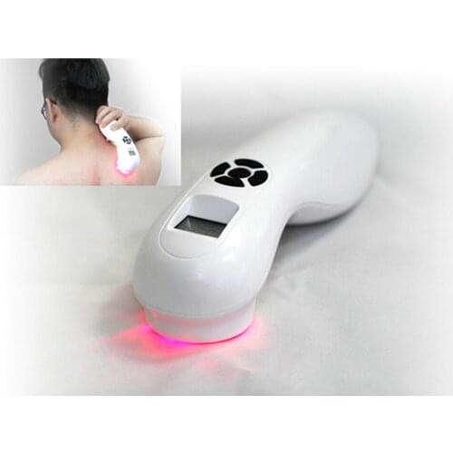 Rechargeable Portable Multi Function Muscle Pain Relieve Cold Laser Therapeutic Device 650nm and 808nm Elderly Care Knee Joint