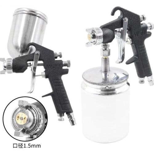 Pneumatic spray gun W71 Furniture finish paint gun High atomization auto paint spray gun Auto sheet metal paint spray gun
