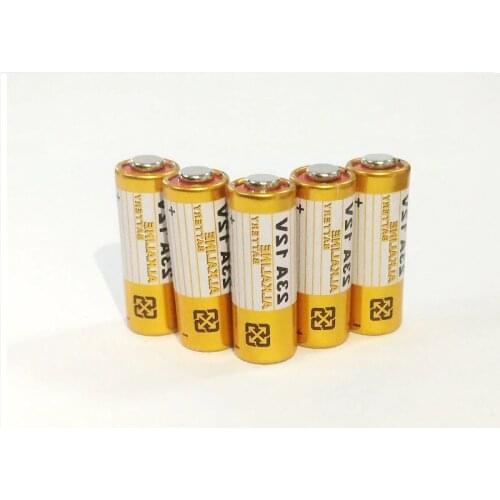 GTF 5pcs Alkaline battery 12V 23A battery 12V 27A 23A 12V 21/23 A23 E23A MN21 garage door remote control battery For RC control