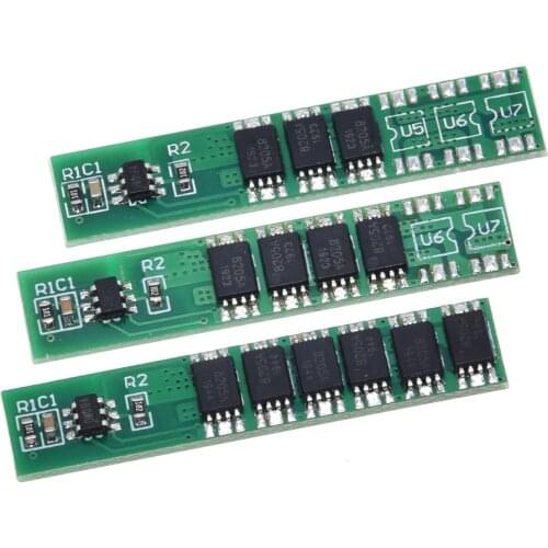 Aokin 1S 15A 3.7V Li-ion 6MOS BMS PCM Battery Protection Board PCM for 18650 Lithium Lion Battery