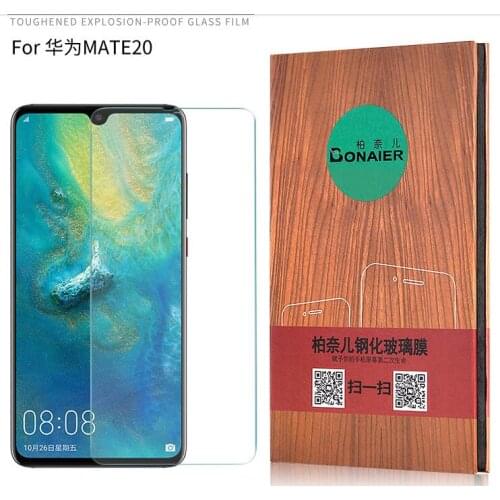 Bonaier 2.5D 9H oleophobic coating Full Glue Tempered Glass Film for Huawei Mate 20 Screen Protector+Special Gift