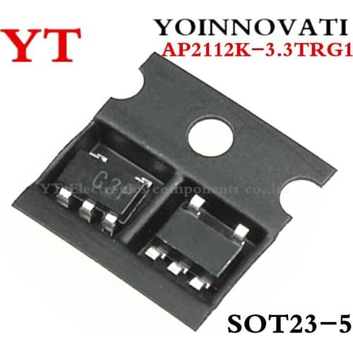 1000pcs/lot AP2112K-3.3TRG1 AP2112K-3.3 AP2112K sot23-5 IC Best quality