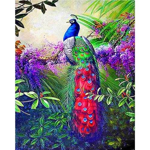 5d diamond painting peacock bird embroidery mosaic art diamond dotz diy rhinestone picture puzzle tapestry wall decor stickers