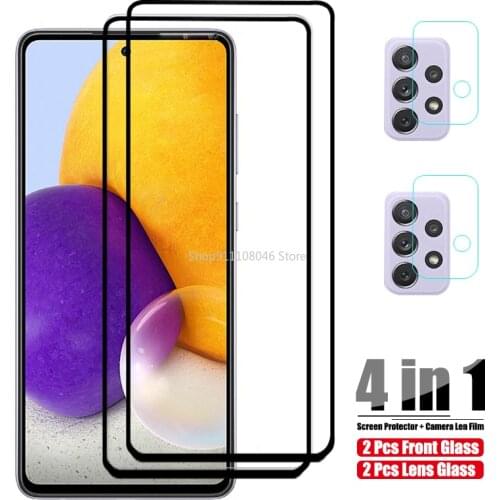 For Samsung Galaxy A52 Protective Glass For Samsung A72 5G Camera Lens Protection Film On Sumsung Galax A 52 72 Screen Protector